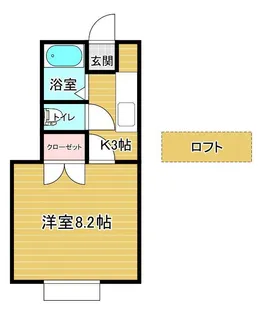 サンタフェIII【1階】の間取り