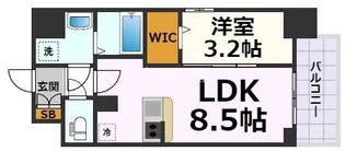 ファステート栄セントラル【3階】の間取り