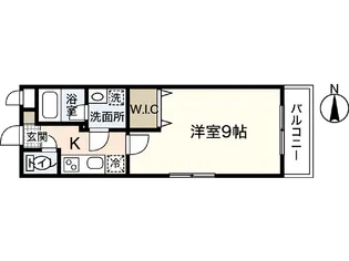 LST岩田町【3階】の間取り