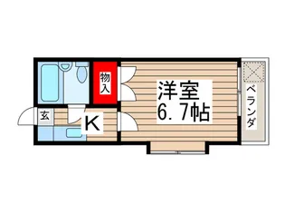 コ-ポ静【2階】の間取り