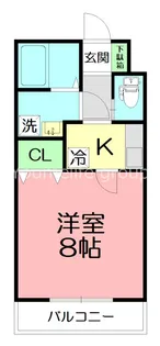 リュイール桜台【4階】の間取り