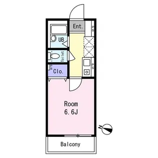 シュガール戸部本町【3階】の間取り