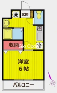 グリーン・ピュア【1階】の間取り