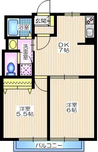 MI・CASA(ミ・カサ)【2階】の間取り