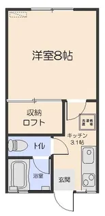 フォレストワン【2階】の間取り