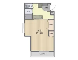 エレガンス大供【3階】の間取り