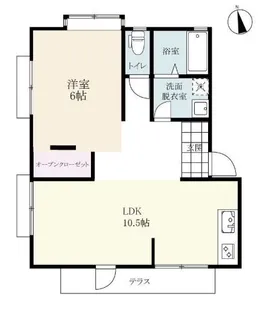 アリーズ牛津ヶ丘 B棟【1階】の間取り
