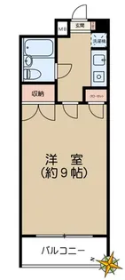 イルヴィラージュ3.3.5【2階】の間取り