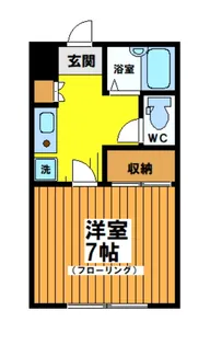 レジデンス松原【1階】の間取り