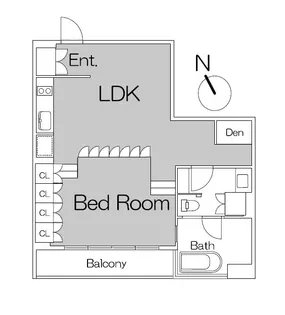 ベッカ【6階】の間取り