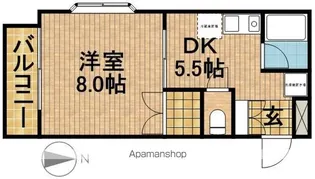 若宮物語【2階】の間取り