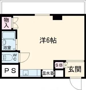 トゥ・レ・ジュー【2階】の間取り