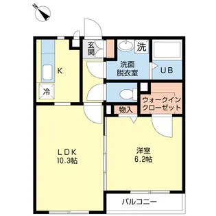 セルチャートI【1階】の間取り