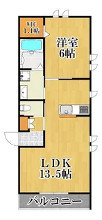アストールII【2階】の間取り