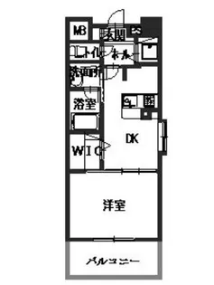 サニーサイド240【5階】の間取り