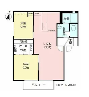 グランドウール小池原【2階】の間取り