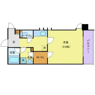 ドルフ・TS【2階】の間取り