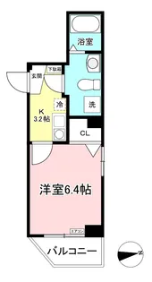 アイヒルズ美しが丘【3階】の間取り