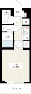 MAXIV池袋【4階】の間取り