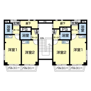 アイゼル石巻I【2階】の間取り