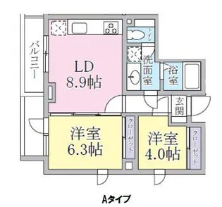 セレーノ【3階】の間取り