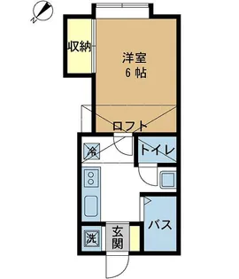 αNEXT新潟第9【1階】の間取り