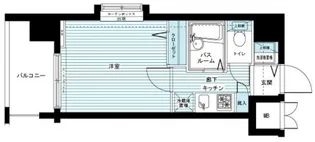 フェニックス芝アストラーレ【5階】の間取り