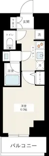 アイル横浜ノースツインズI【4階】の間取り