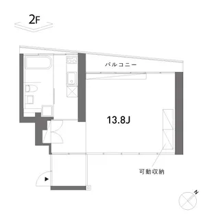 barres【2階】の間取り