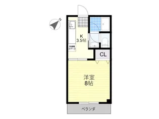 F.class【3階】の間取り