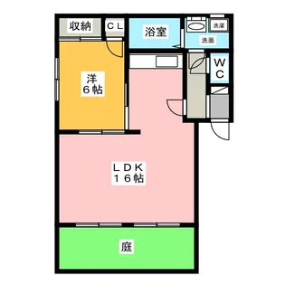 ハイム煌【1階】の間取り