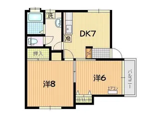 シップI【2階】の間取り