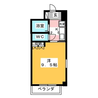 アネックスAZUMI【2階】の間取り