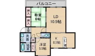 プレミールコート青葉丘【4階】の間取り