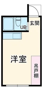 パレス玉川【1階】の間取り
