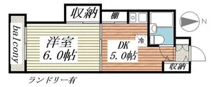 ブルーリーフ・K【2階】の間取り