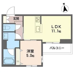 プローテ【2階】の間取り