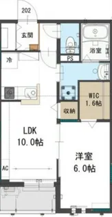 Copain de 英祥A【2階】の間取り