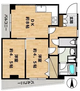 アヴェニール・ヴァン【3階】の間取り