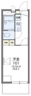 レオパレスベルグランデB【3階】の間取り