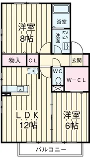 Verdure【1階】の間取り