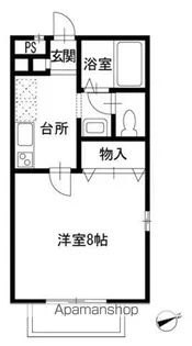 エスパシオCD【1階】の間取り