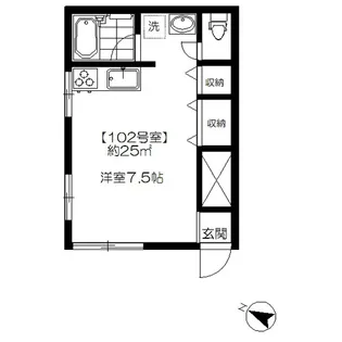 ベルデ【1階】の間取り