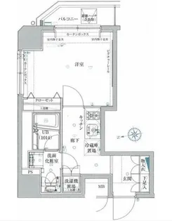 スパシエトラッド川口【3階】の間取り