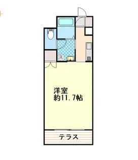 アビターレ王子公園【1階】の間取り