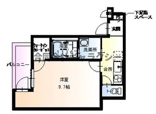 フジパレス瑞光V番館【1階】の間取り