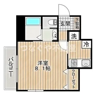 グランティール洗足池【3階】の間取り