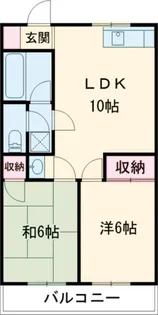 ライフレジデンス【1階】の間取り