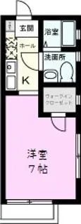 第二藤荘【1階】の間取り