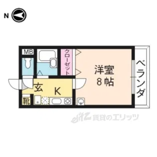 メゾン・ヴィナーシャ【4階】の間取り